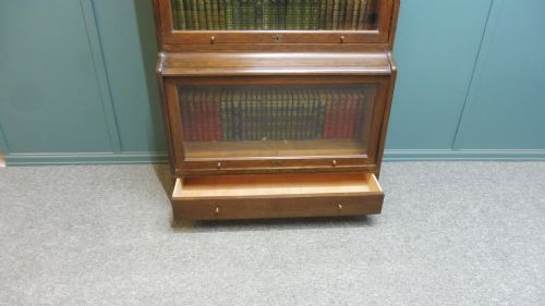 OAK LAWYERS STACKING BOOKCASE - ADDITIONAL PHOTO 4