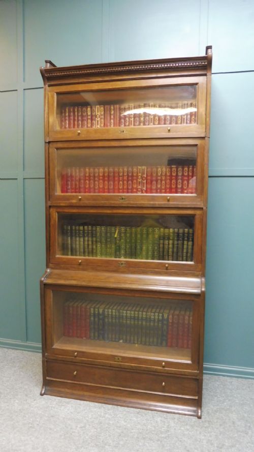 OAK LAWYERS STACKING BOOKCASE - ADDITIONAL PHOTO 9