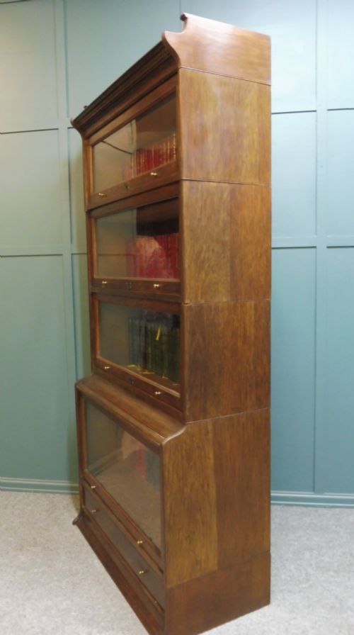 OAK LAWYERS STACKING BOOKCASE - ADDITIONAL PHOTO 12