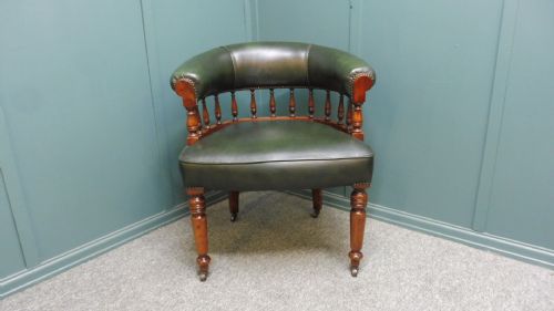 Victorian Mahogany Desk Chair
