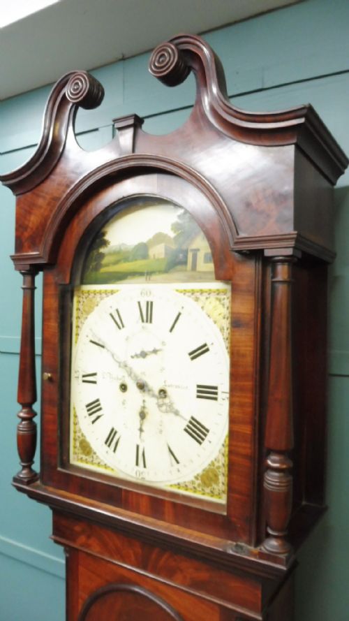 GILLOWS CASED LANCASTER LONGCASE CLOCK - ADDITIONAL PHOTO 12