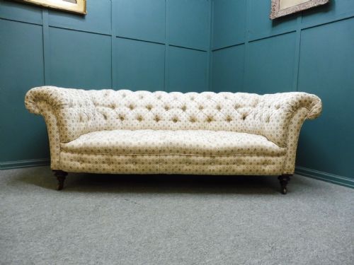 Antique Victorian Chesterfield Sofa