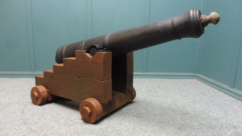 Very Rare 18th Century Naval Cannon