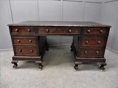 19th Century Mahogany Desk