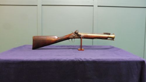 Late 18th/ Early19th Century Flintlock Brass Barrelled Blunderbuss