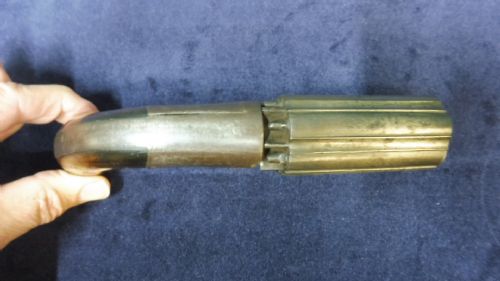 19TH CENTURY PERCUSSION PEPPERPOT PISTOL - ADDITIONAL PHOTO 6
