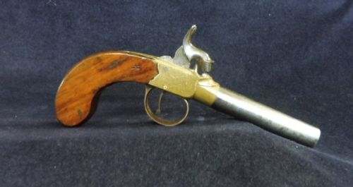 Antique Percussion Gun- Pocket Pistol