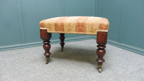 Victorian Mahogany Stool