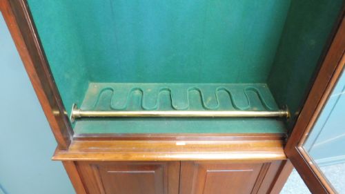 ANTIQUE GUN CABINET BY ARMY AND NAVY STORES - ADDITIONAL PHOTO 2