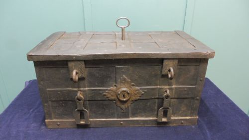 17th Century Iron Armada Chest
