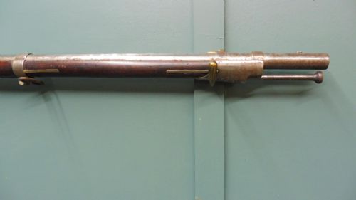 AMERICAN LATE 18TH CENTURY FLINTLOCK MUSKETRIFLE - ADDITIONAL PHOTO 3