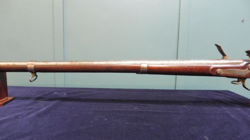 AMERICAN LATE 18TH CENTURY FLINTLOCK MUSKETRIFLE - ADDITIONAL PHOTO 6