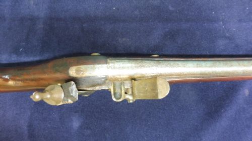 AMERICAN LATE 18TH CENTURY FLINTLOCK MUSKETRIFLE - ADDITIONAL PHOTO 14