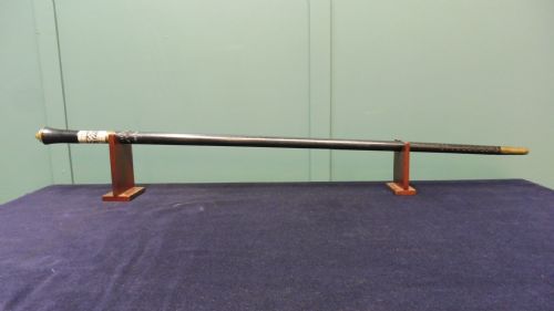 19th century ebonised indian sword stick - CATEGORY: ANTIQUE MISCELLANEOUS - DATED VICTORIAN