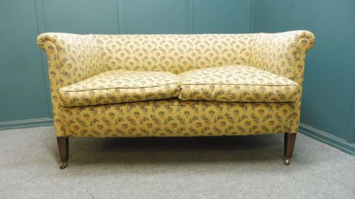 late victorian small chesterfield sofa - CATEGORY: ANTIQUE SOFAS - DATED 1900