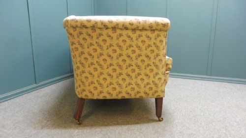 LATE VICTORIAN SMALL CHESTERFIELD SOFA - ADDITIONAL PHOTO 4