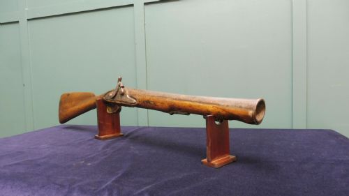 ANTIQUE PERCUSSION BLUNDERBUSS - ADDITIONAL PHOTO 1