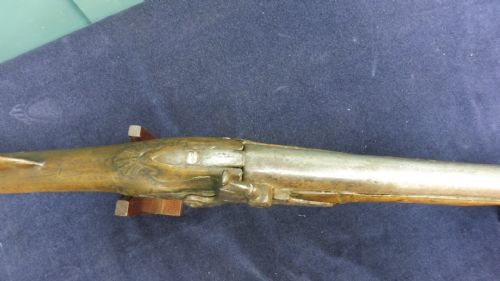 ANTIQUE PERCUSSION BLUNDERBUSS - ADDITIONAL PHOTO 2