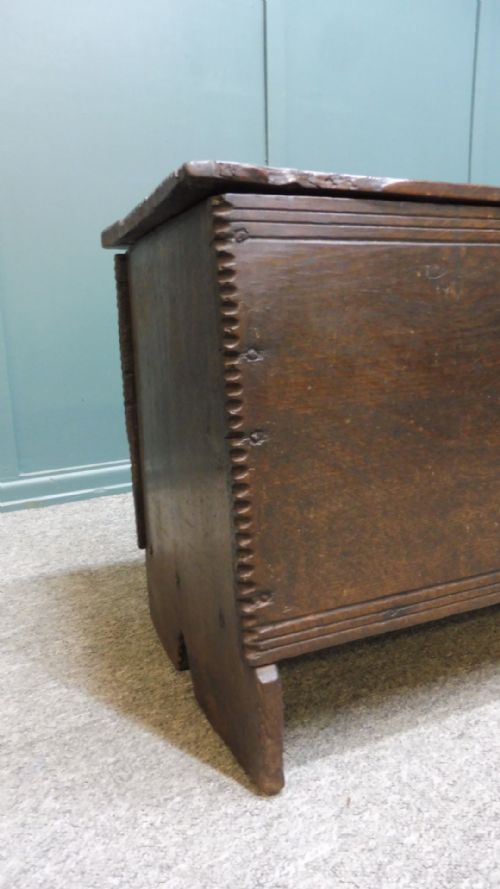 CHARLES THE SECOND OAK SWORD CHEST - ADDITIONAL PHOTO 6