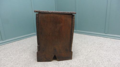 CHARLES THE SECOND OAK SWORD CHEST - ADDITIONAL PHOTO 9