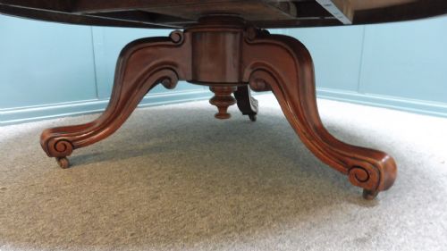 VICTORIAN MAHOGANY COFFEE TABLE - ADDITIONAL PHOTO 5