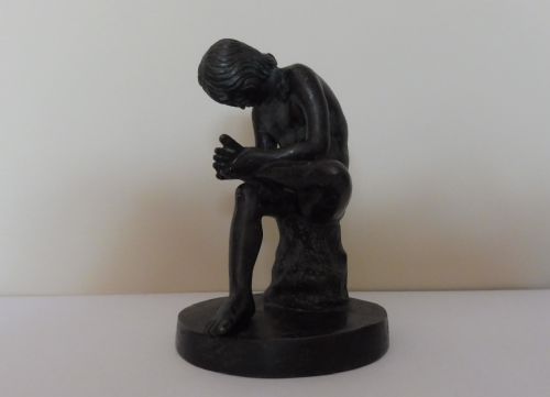 19TH CENTURY GRAND TOUR BRONZE OF SPINARIO - ADDITIONAL PHOTO 4