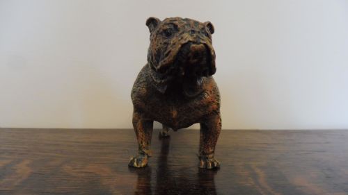 FRANZE BERGMAN BRONZE ENGLISH BULLDOG - ADDITIONAL PHOTO 2
