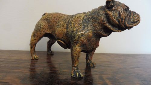 FRANZE BERGMAN BRONZE ENGLISH BULLDOG - ADDITIONAL PHOTO 3