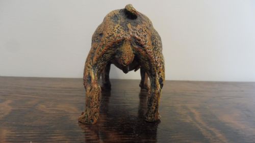 FRANZE BERGMAN BRONZE ENGLISH BULLDOG - ADDITIONAL PHOTO 5