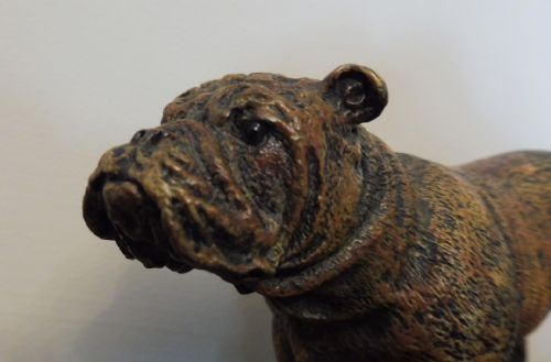 FRANZE BERGMAN BRONZE ENGLISH BULLDOG - ADDITIONAL PHOTO 7