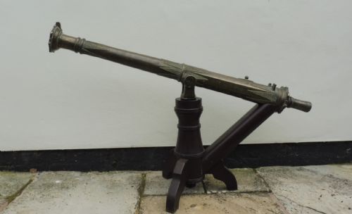 Late 17th Early 18th Century Cast Bronze Ships Cannon