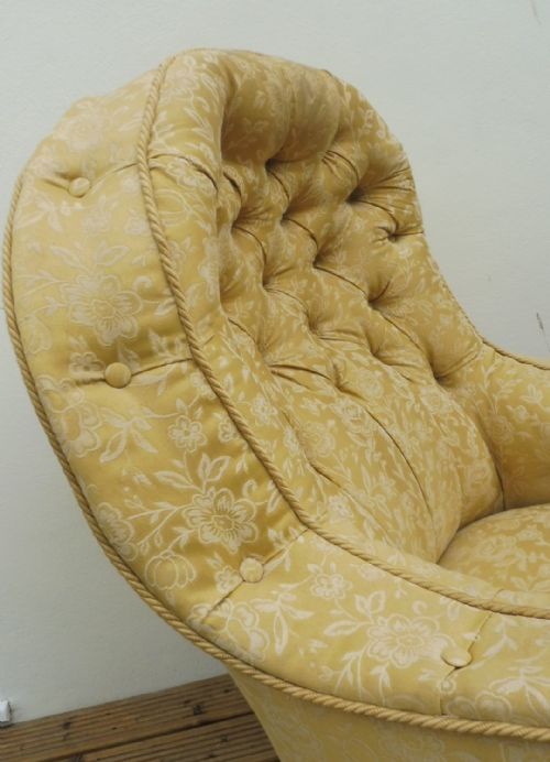STYLISH VICTORIAN ARMCHAIR BY CORNELIUS V SMITH - ADDITIONAL PHOTO 11