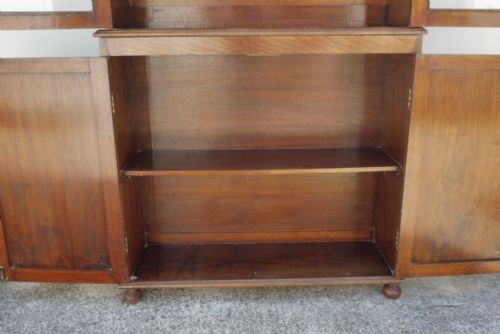 TALL OAK ART DECO BOOKCASE - ADDITIONAL PHOTO 3
