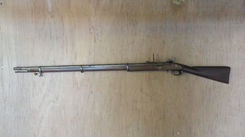 A 19TH CENTURY PERCUSSION MUSKETRIFLE - ADDITIONAL PHOTO 5