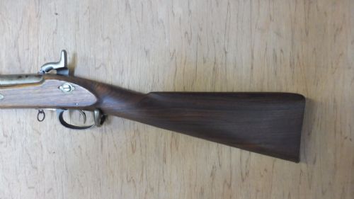 A 19TH CENTURY PERCUSSION MUSKETRIFLE - ADDITIONAL PHOTO 8