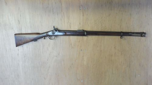 19th century military percussion musket - CATEGORY: ANTIQUE MISCELLANEOUS - DATED 19TH CENTURY