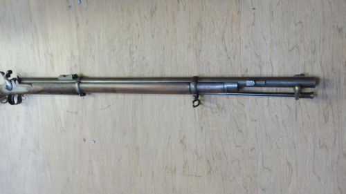 19TH CENTURY MILITARY PERCUSSION MUSKET - ADDITIONAL PHOTO 4