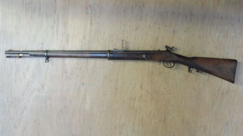 19TH CENTURY MILITARY PERCUSSION MUSKET - ADDITIONAL PHOTO 6