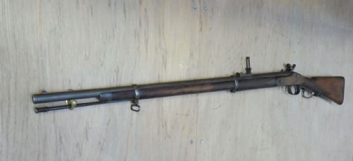 19TH CENTURY MILITARY PERCUSSION MUSKET - ADDITIONAL PHOTO 7