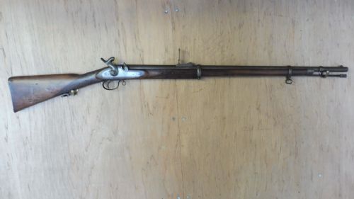 19TH CENTURY MILITARY PERCUSSION MUSKET - ADDITIONAL PHOTO 9
