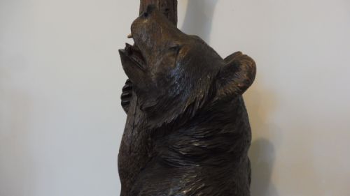 CARVED BLACK FOREST BEAR HALLSTAND - ADDITIONAL PHOTO 9