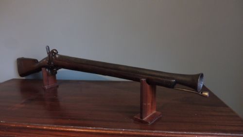 antique french percussion blunderbuss - CATEGORY: ANTIQUE MISCELLANEOUS - DATED 19TH CENTURY