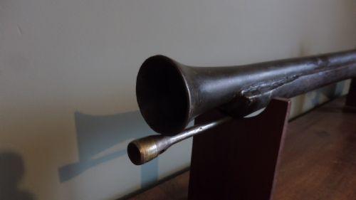 ANTIQUE FRENCH PERCUSSION BLUNDERBUSS - ADDITIONAL PHOTO 8