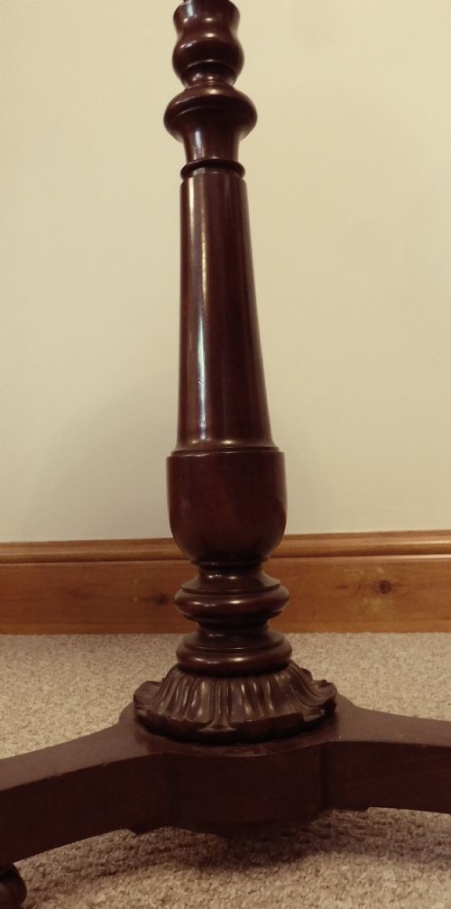 ANTIQUE FLOOR STANDING TERRESTRIAL GLOBE - ADDITIONAL PHOTO 7