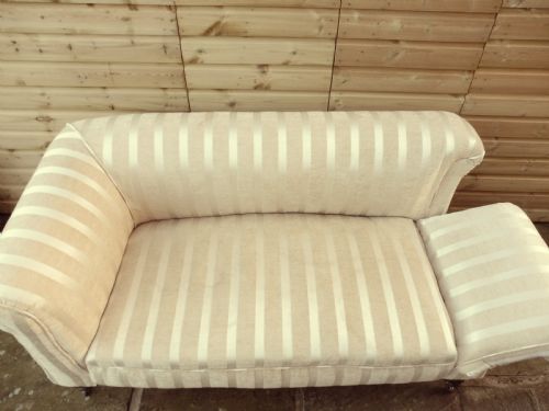 ANTIQUE CHESTERFIELD DROP ARM SOFA - ADDITIONAL PHOTO 2
