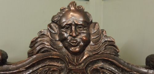 18TH CENTURY CARVED OAK ARMCHAIR - ADDITIONAL PHOTO 4