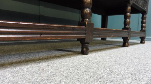 19TH CENTURY HALL SEATBENCH - ADDITIONAL PHOTO 3