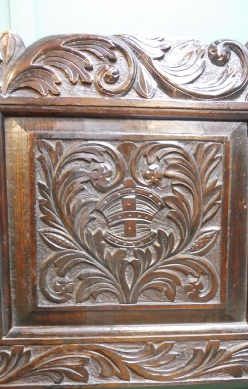 19TH CENTURY HALL SEATBENCH - ADDITIONAL PHOTO 6