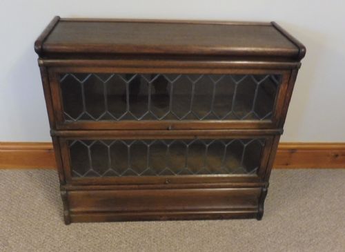 OAK GLOBE WERNICKE STACKING BOOKCASE - ADDITIONAL PHOTO 1