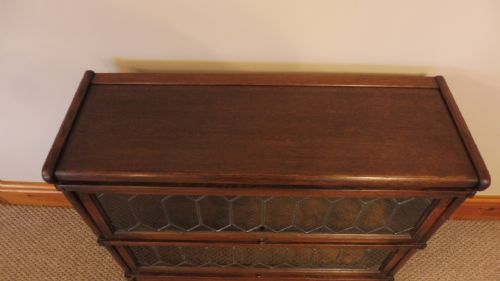 OAK GLOBE WERNICKE STACKING BOOKCASE - ADDITIONAL PHOTO 2